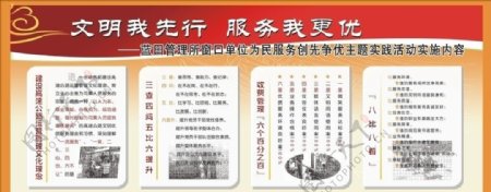 陕西省交通管理所展板模板图片