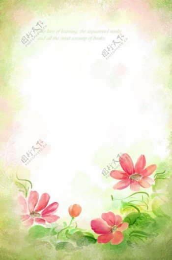 鲜花花瓣背景图片