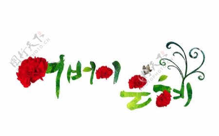 玫瑰鲜花韩国素材图片