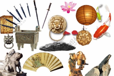 古典中式饰品图片
