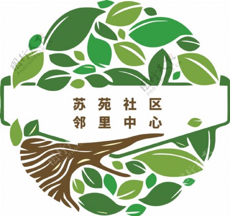 绿色环保Logo图片