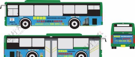 颐景骏园公交车图片