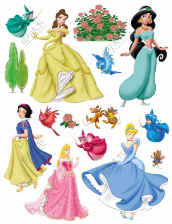 Disney公主图片