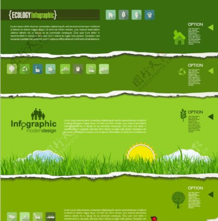 生态信息图表图片
