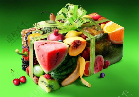 水果创意广告设计图片