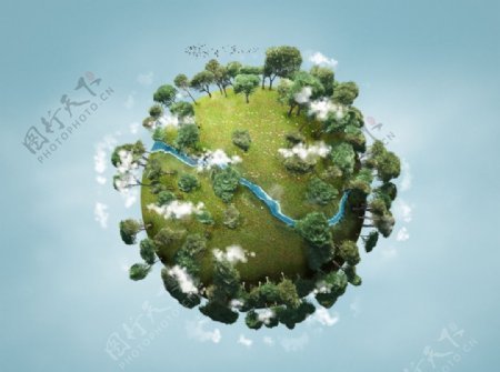 地球设计环保图片