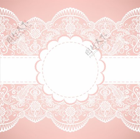 淡雅背景粉色花纹图片