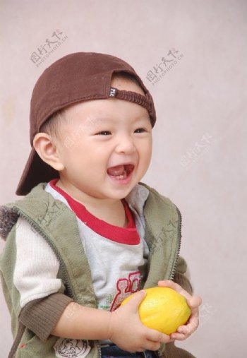 婴幼儿可爱儿童笑脸图片