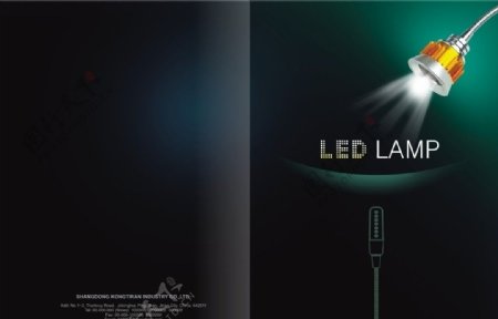 LED封面设计图片