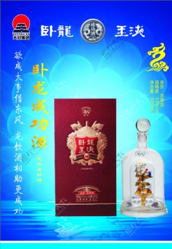 龙饮成功酒图片