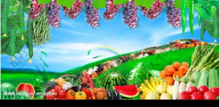 生鲜水果大集合一超市素材DM设计图片