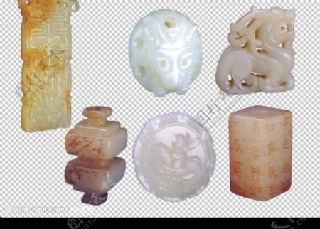 古典玉器分层素材27图片