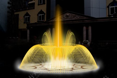 喷泉效果图图片