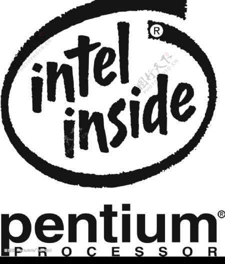 Intel处理器标识图片
