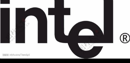 Intel标志图片