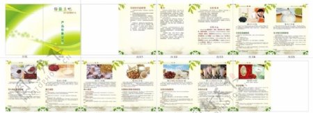 豆浆画册设计图片
