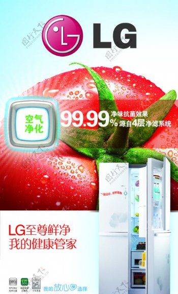 LG品牌冰箱图片