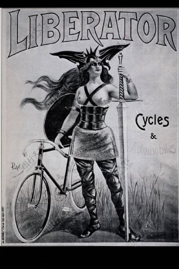 经典自行车广告0047