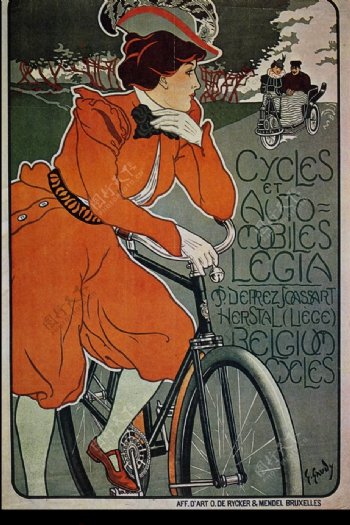 经典自行车广告0074