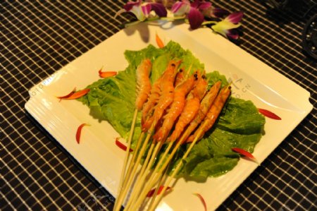 大虾串串餐厅拍摄