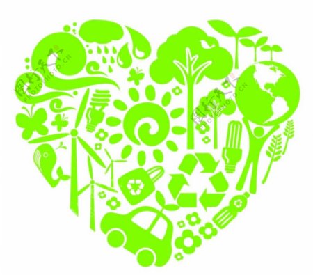环保创意图标Ecofri
