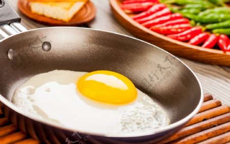 爱心煎蛋早餐