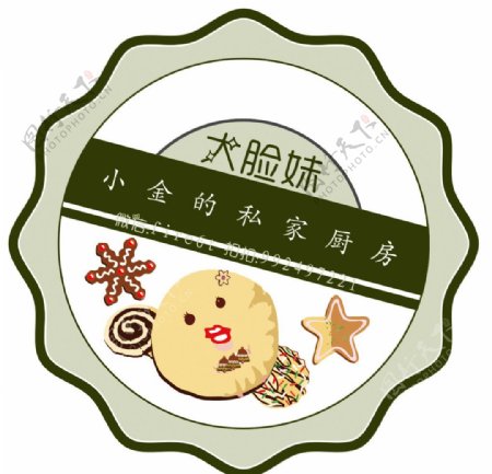 大脸妹logo