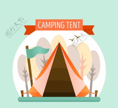 创意野营帐篷设计