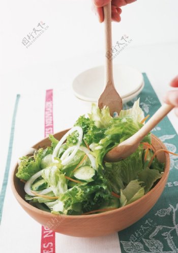 蔬菜沙拉制作