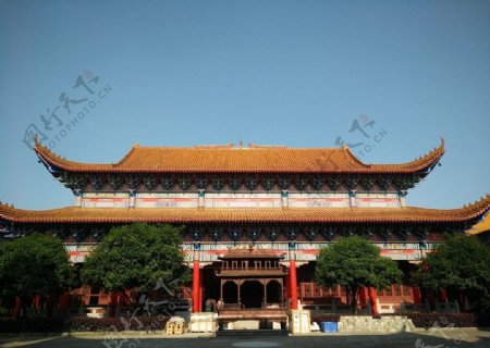 庙宇江南古典建筑