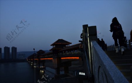 宝鸡石鼓文化廊桥