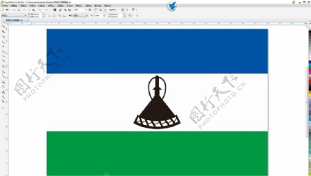 莱索托王国国旗