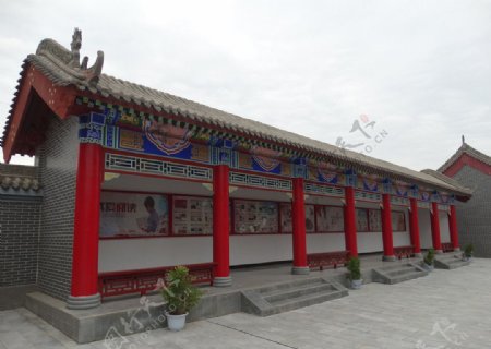 崇信县博物馆东长廊