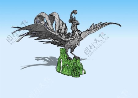 神鸟3D模型