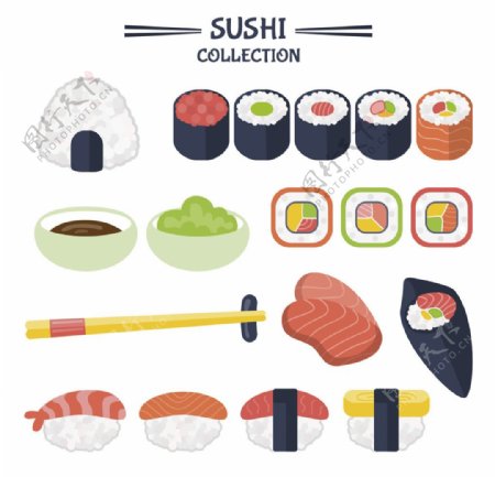 美味的寿司图标