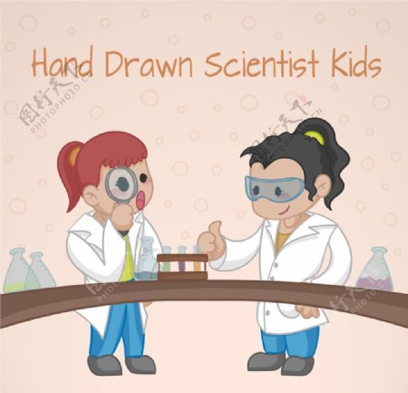 女孩科学家
