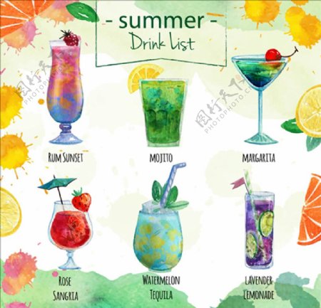 美味的夏季饮料列表