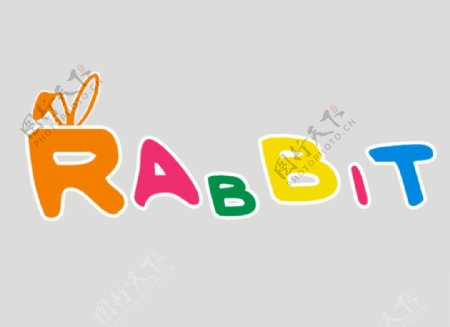 RABBIT创意设计logo