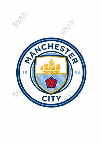 曼彻斯特城足球俱乐部徽标