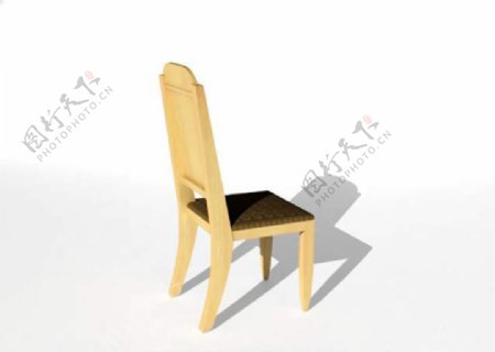 四腿椅子模型