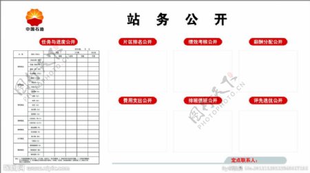 中国石油站务公开