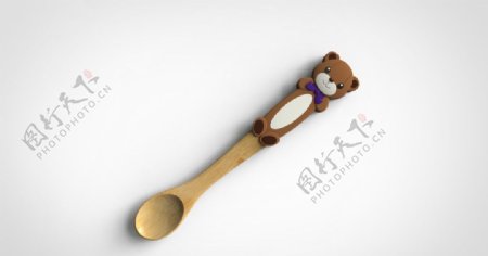 小熊硅胶勺子工具