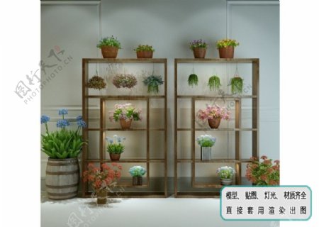 植物墙盆栽现代植物组合
