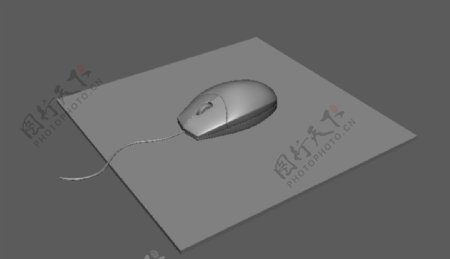 精致鼠标maya3d模型