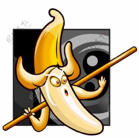 香蕉水果忍者