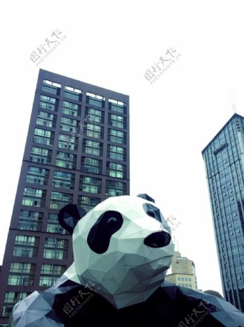 春熙路金融中心熊猫
