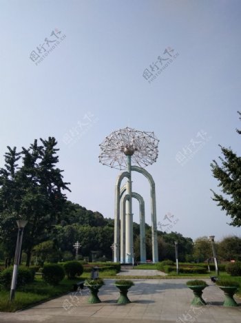 绵阳公园科技雕塑