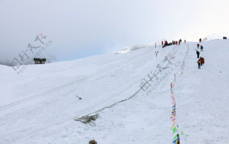 玉龙雪山滑雪场