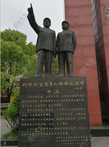 刘邓大军进军大西南纪念碑