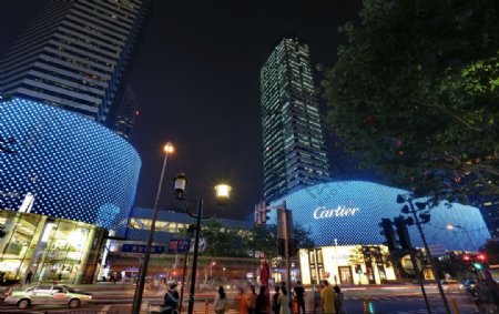 香港广场夜景